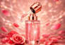 create luxury product ad poster for perfume, cosmetics